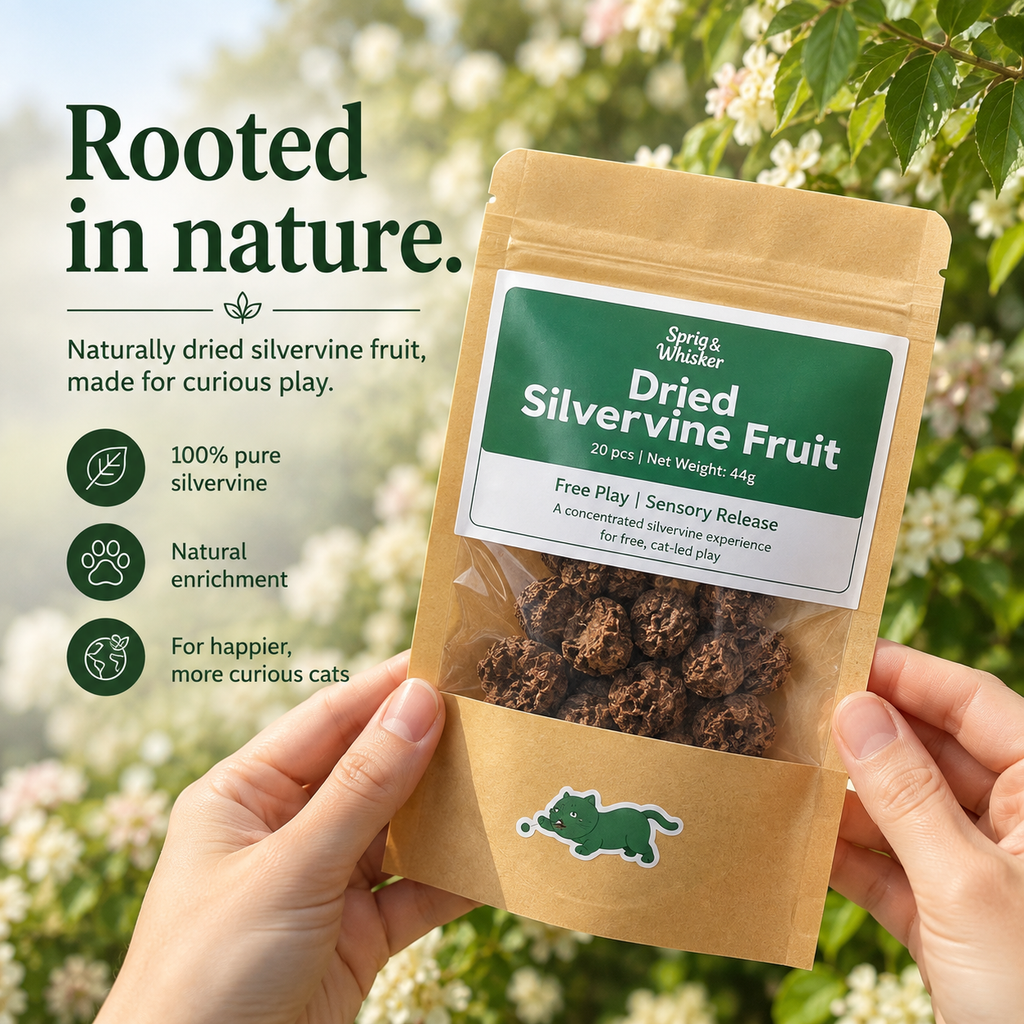 Dried Silvervine Gall Fruit (Matatabi) for Cats