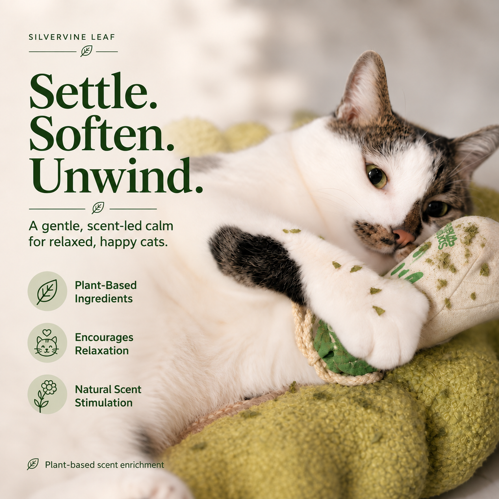 Dried Silvervine Leaves (Matatabi) for Cats