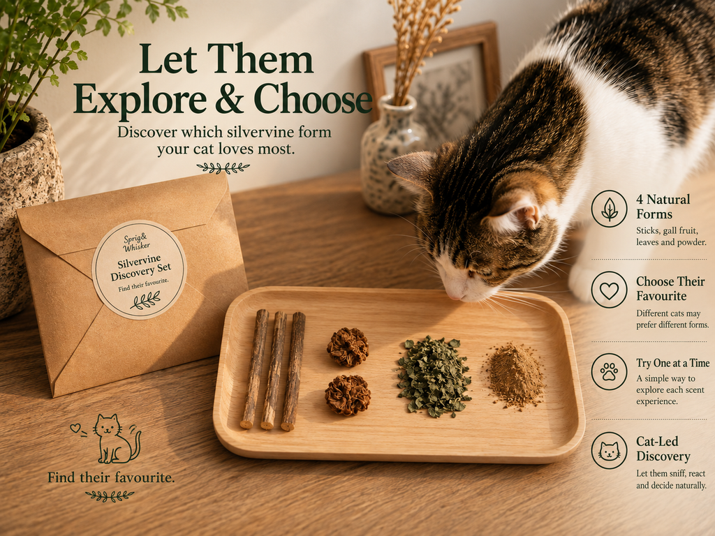 Silvervine Discovery Set for Cats | Matatabi Starter Kit