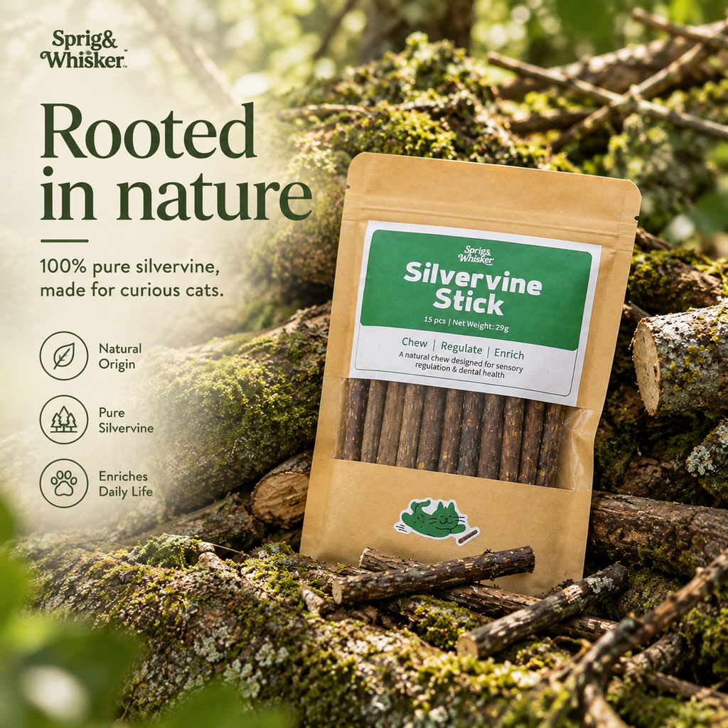 Silvervine（Matatabi） Sticks for Cats
