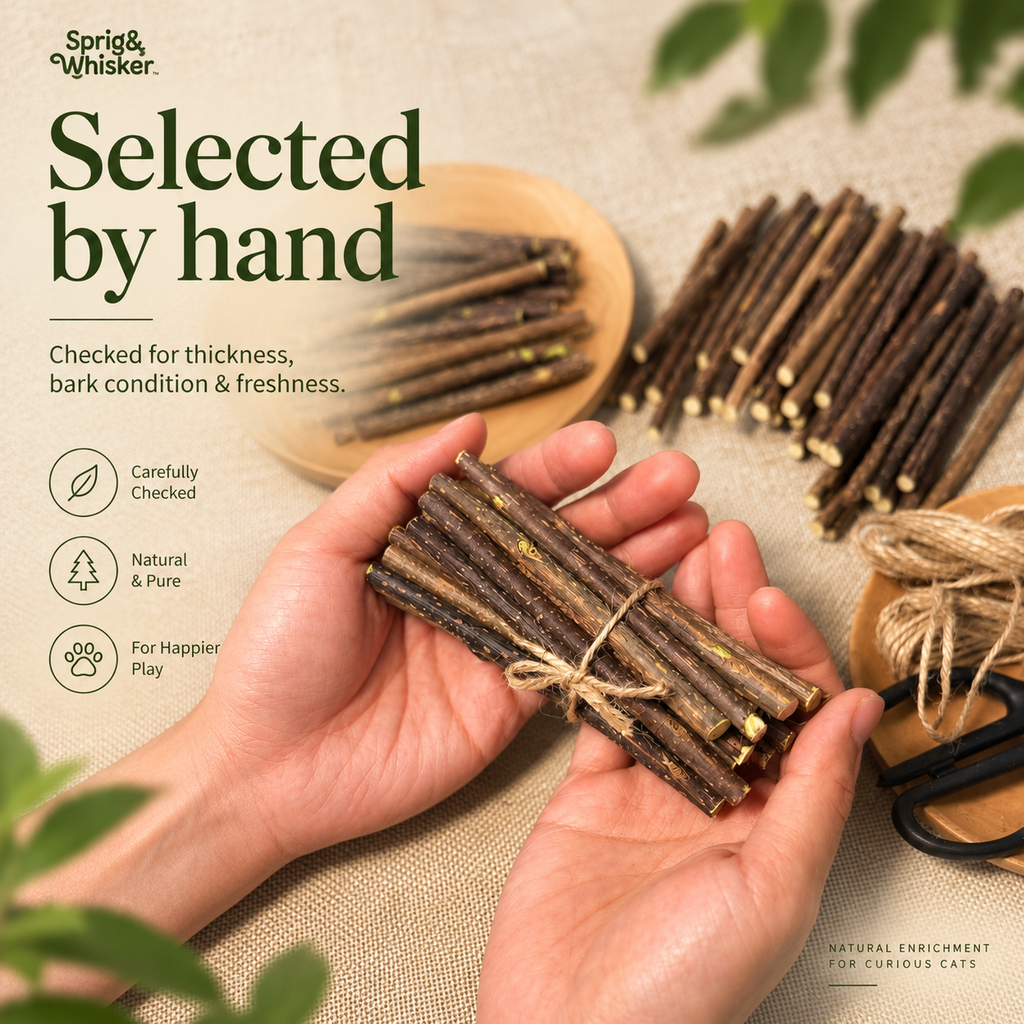 Silvervine（Matatabi） Sticks for Cats